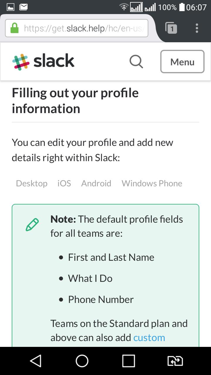 Screenshot of the site in Firefox 48