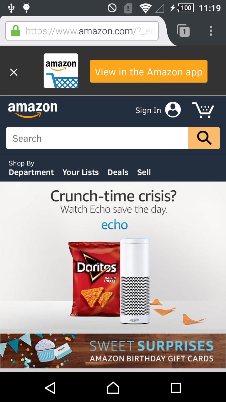 desktop site instead of mobile site · Issue 4626