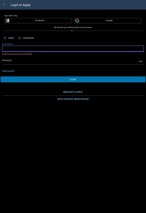 Screenshot Description