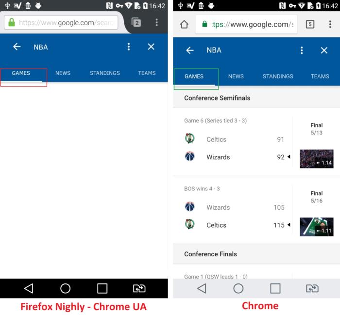 Screenshot Description
