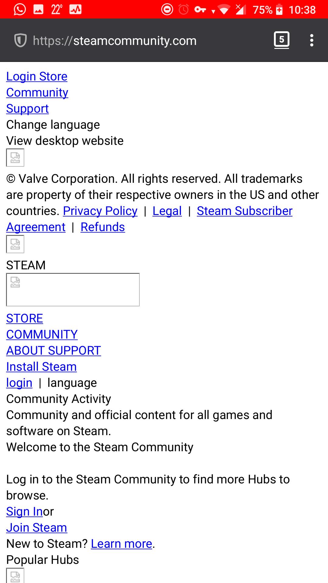 Steamcommunity Design Is Broken Issue 20539 Webcompat Web Steamcommunity Design Is Broken Issue 20539 Webcompat Web