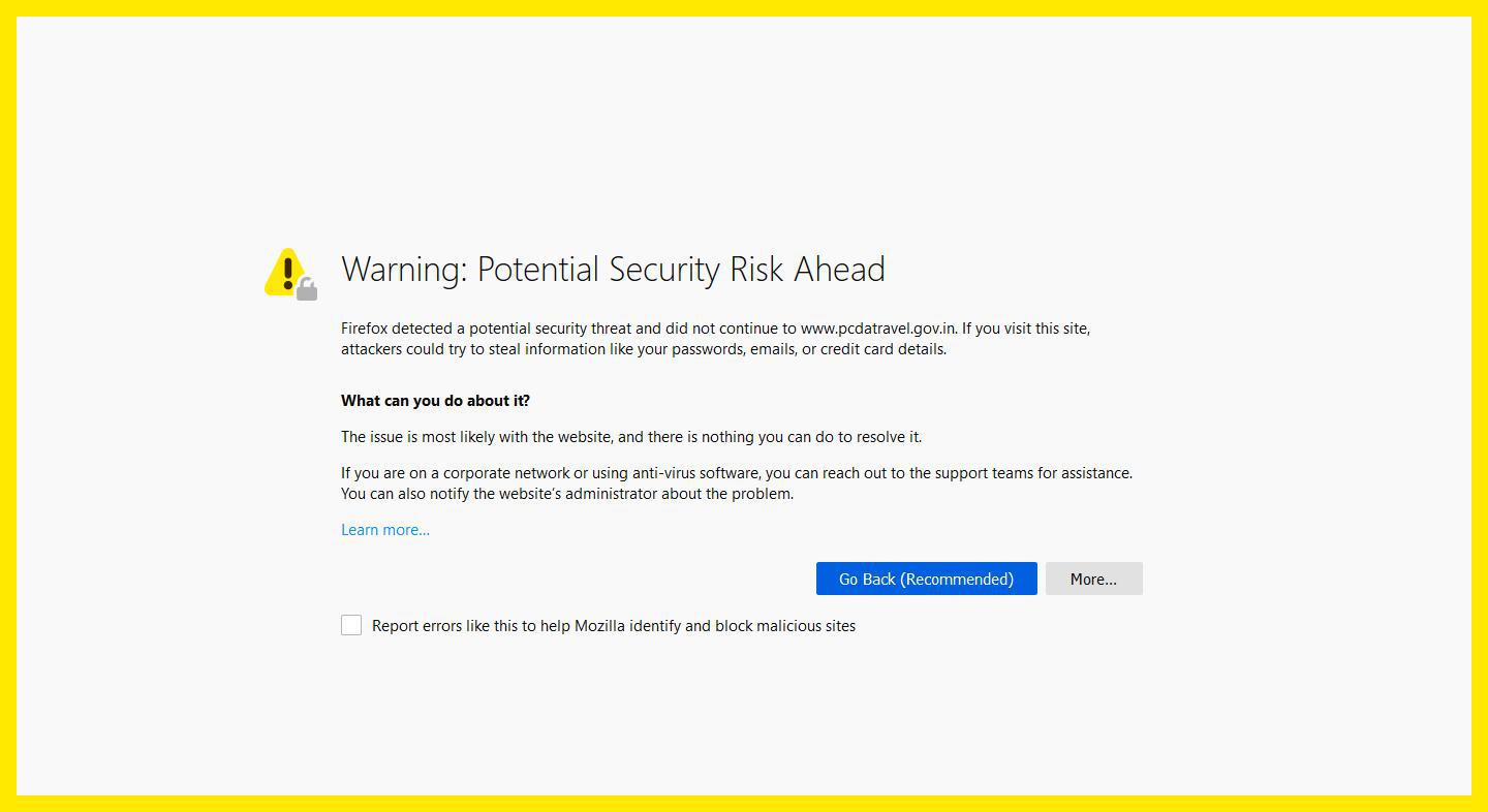 Www.pcdatravel.gov.in - Site Is Not Usable · Issue #23375 · Webcompat ...