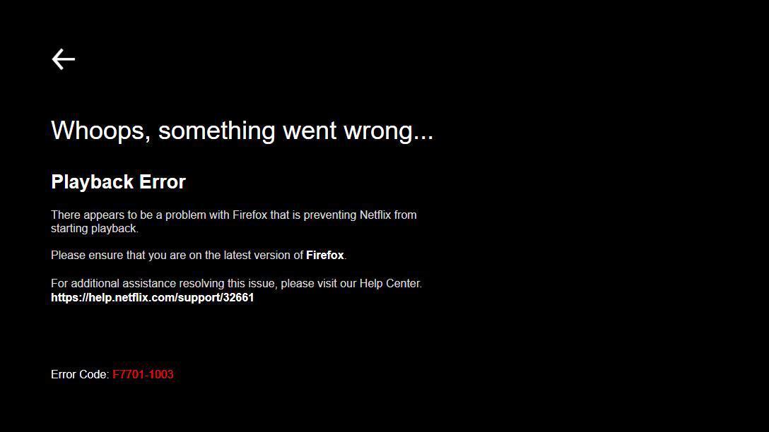 Netflix Com Video Or Audio Doesn T Play Issue Webcompat Web Bugs Github