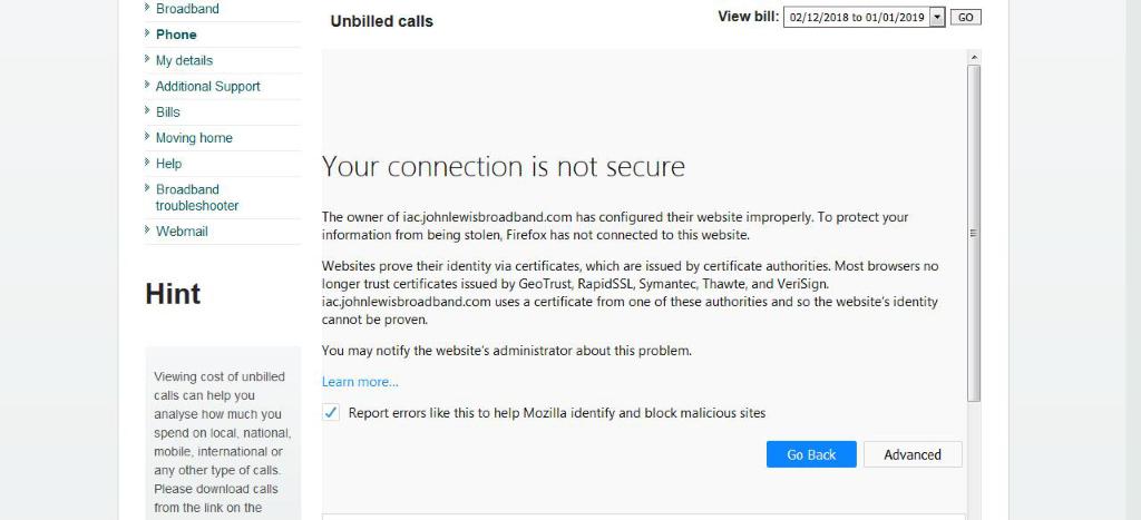 Screenshot Description