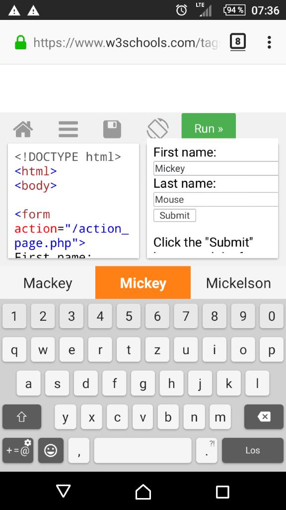 Screenshot Description