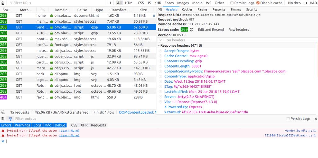 Screenshot Description