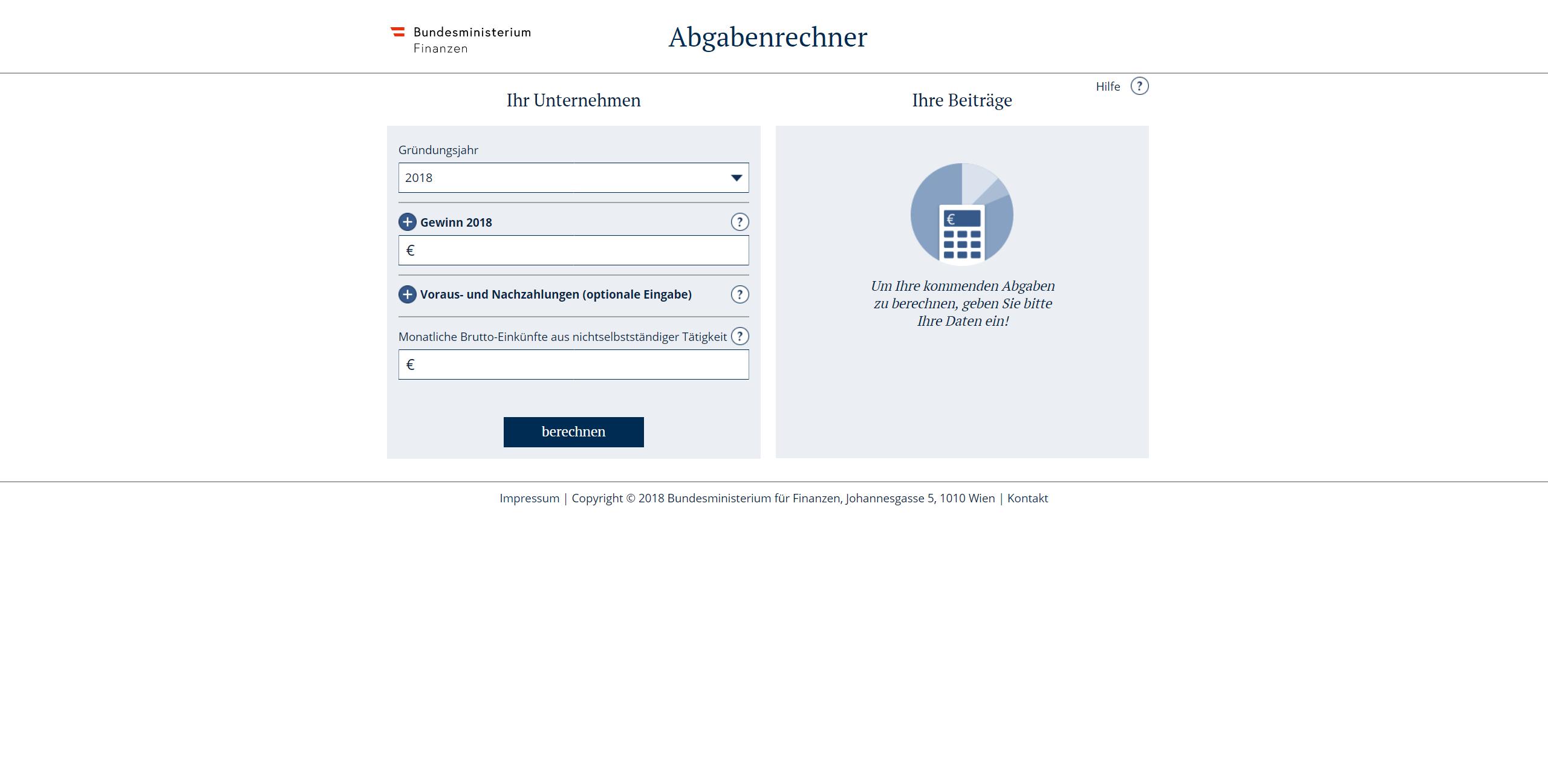 Online Rechner Haude