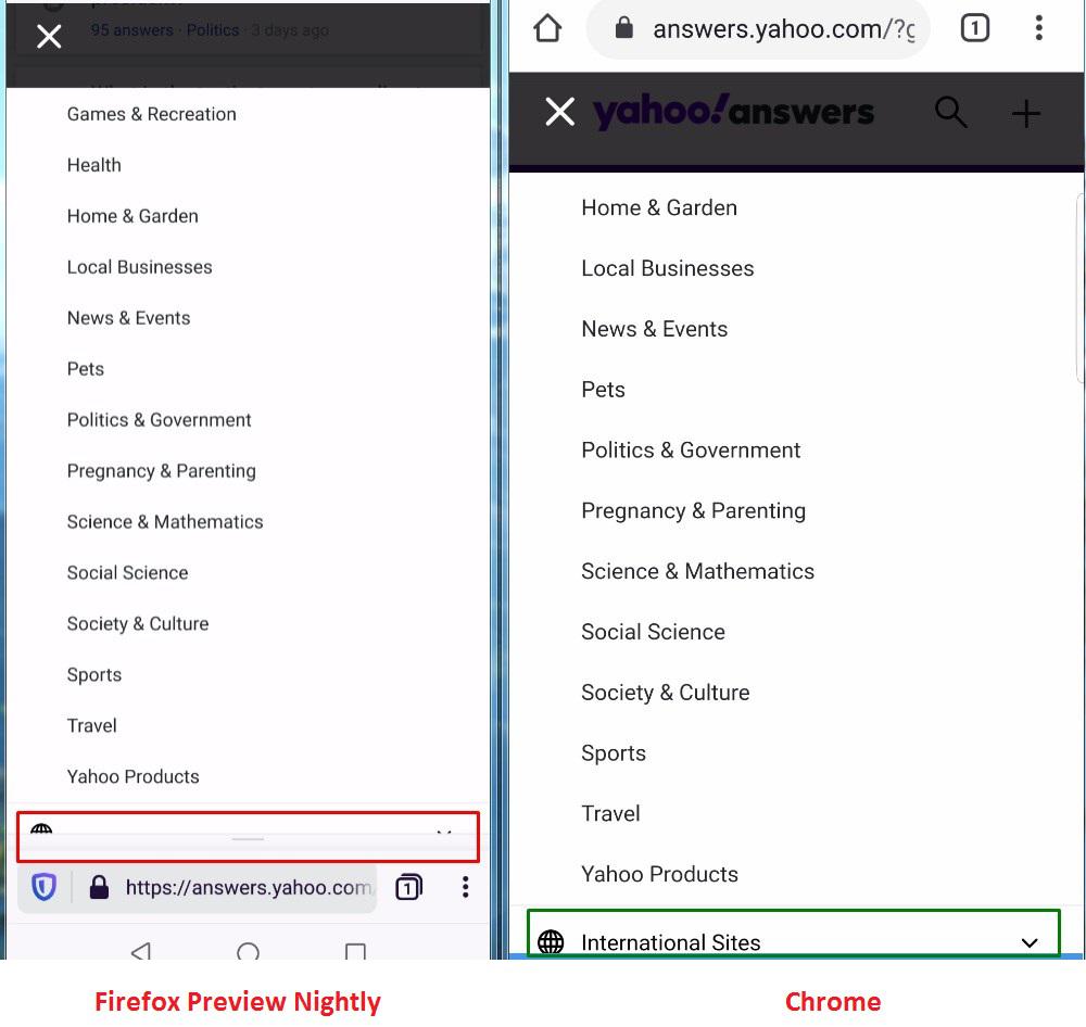 Screenshot Description