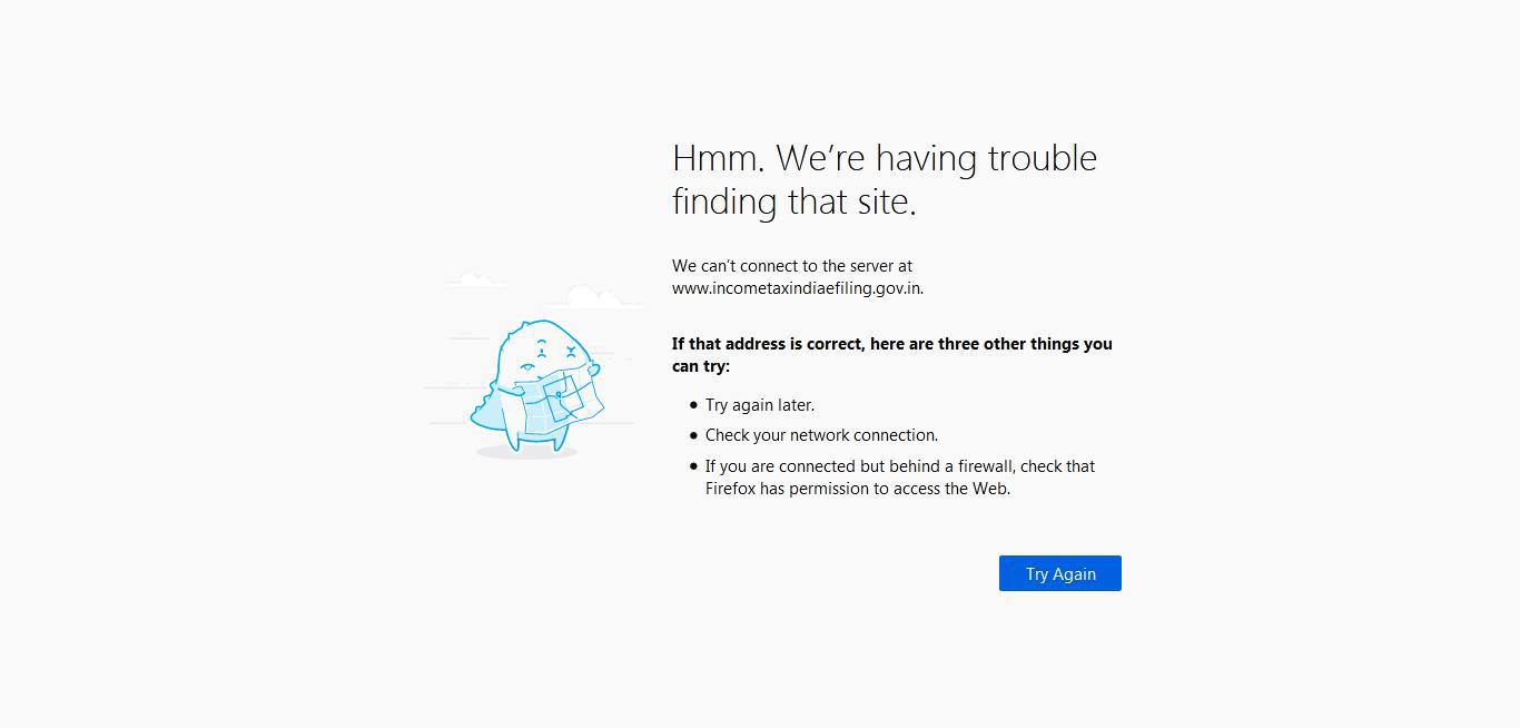 Www incometaxindiaefiling gov in see bug description issue 46943