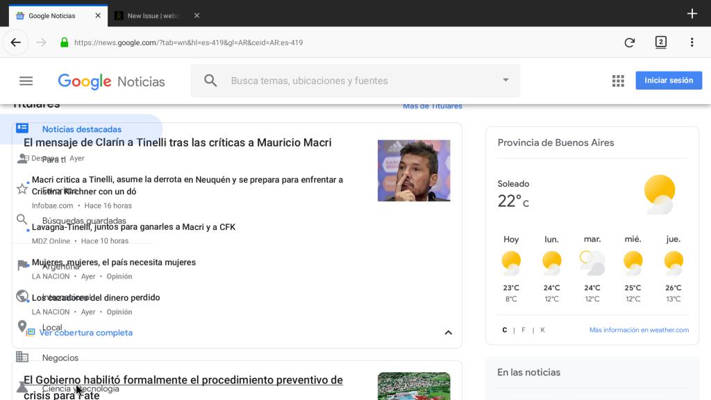 Screenshot Description