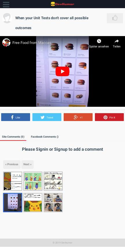 Devhumor Testing devhumor.com - video or audio doesn't play · Issue #29762 · webcompat ...
