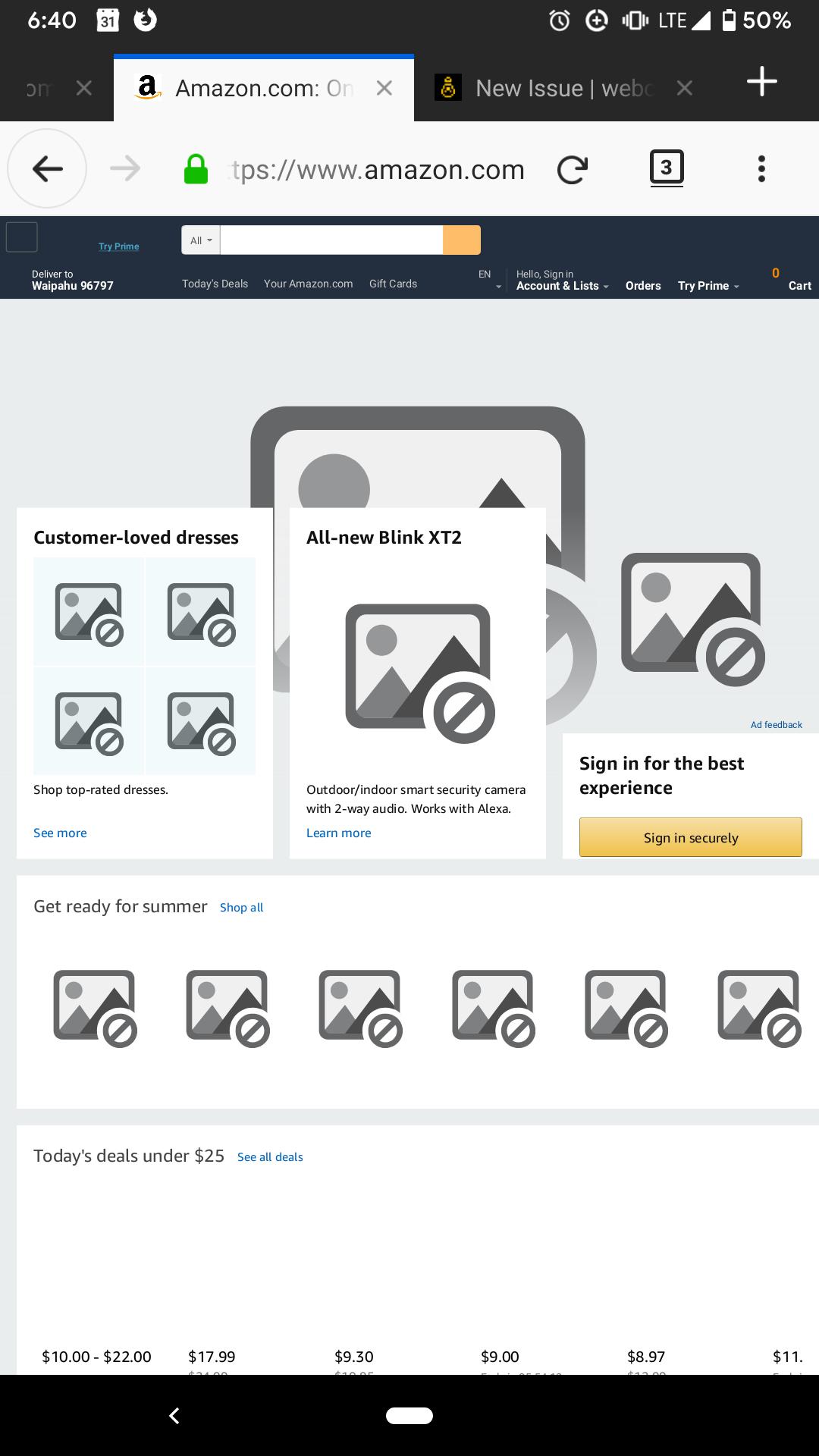 desktop site instead of mobile site · Issue 31629
