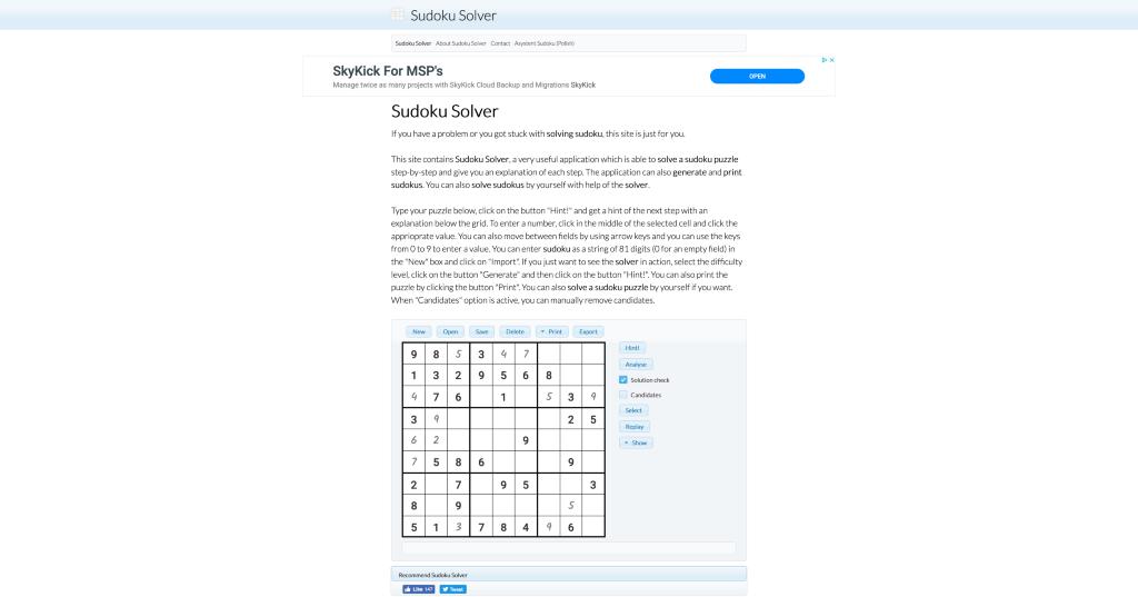 Www sudoku pl Site Is Not Usable Issue 35023 Webcompat web 