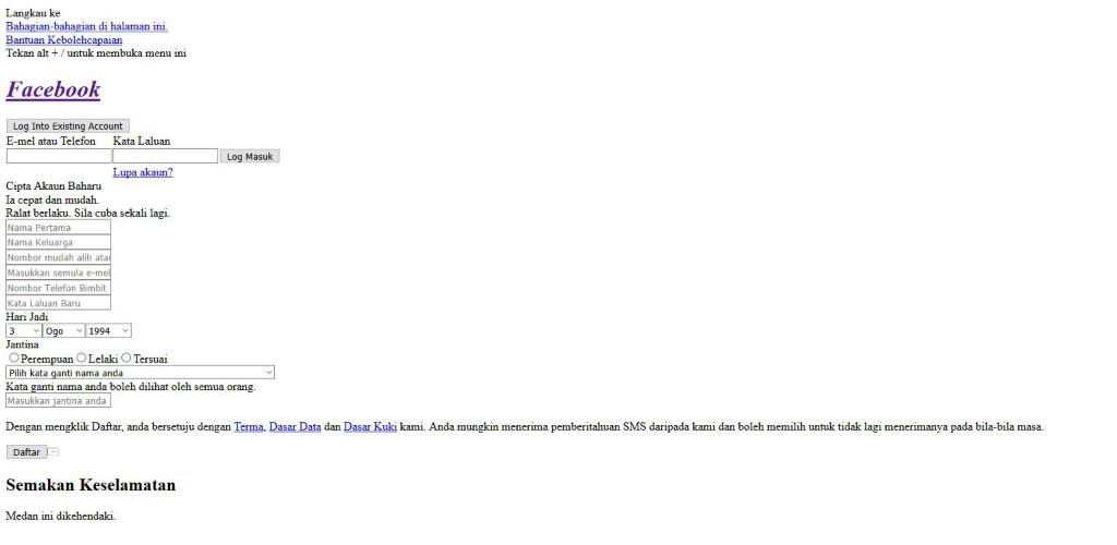 Screenshot Description