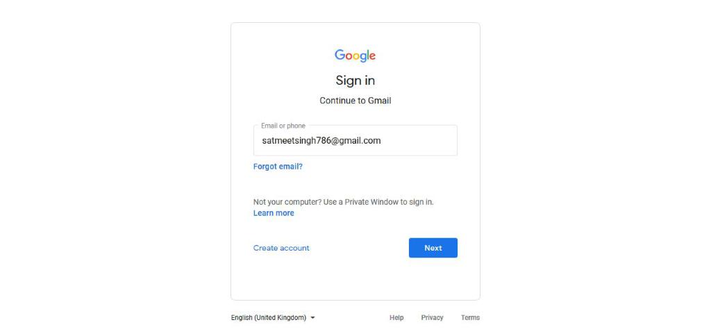 Screenshot Description