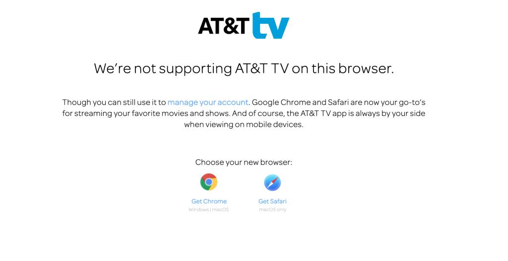 www.att.tv - Browser not supported · Issue #39587 · webcompat/web-bugs ...