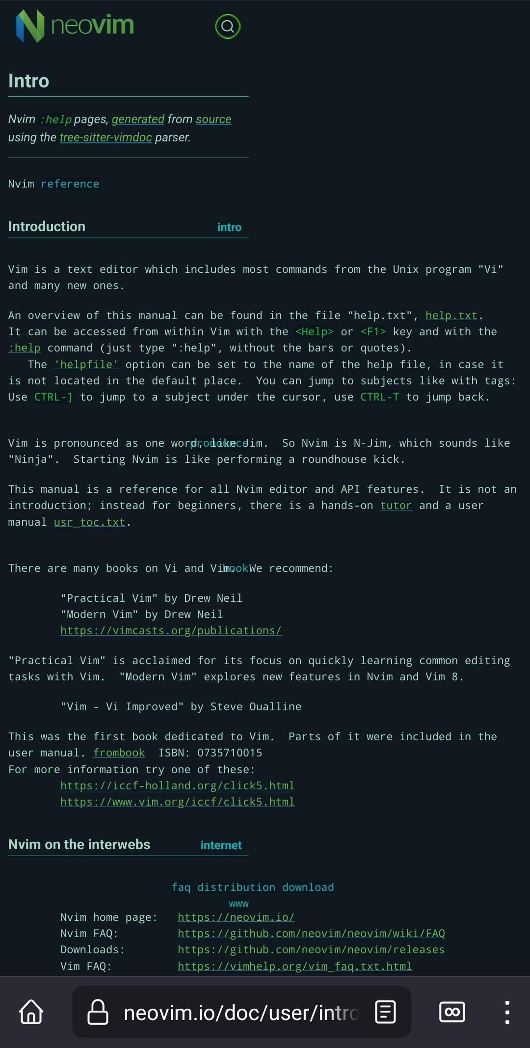 neovim.io - design is broken · Issue #125872 · webcompat/web-bugs · GitHub